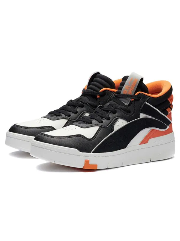 Кроссовки superwave mid Li-Ning — изображение 3 из 4, черный/белый/оранжевый