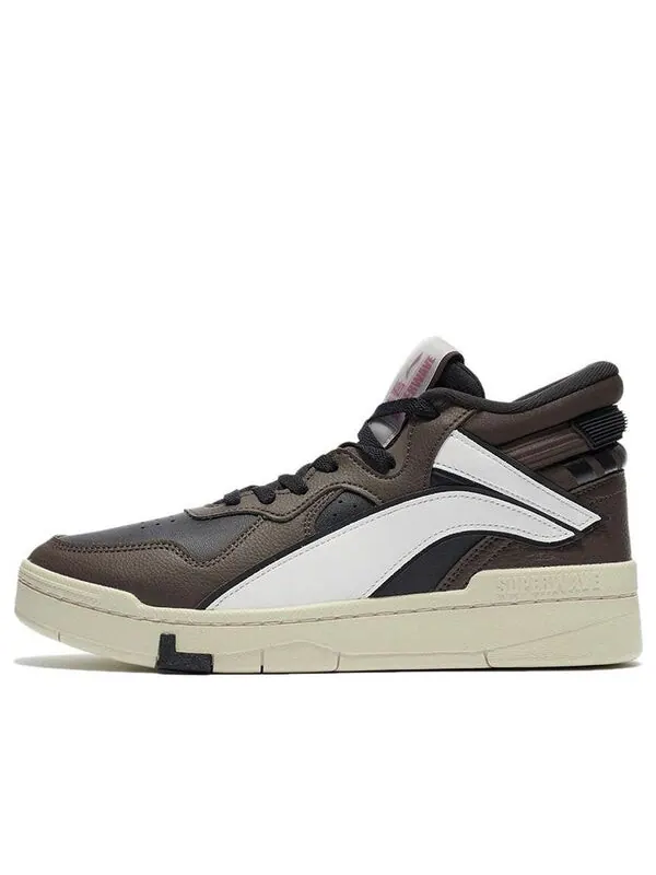 Кроссовки superwave mid Li-Ning — изображение 1 из 4, коричневый/черный/белый
