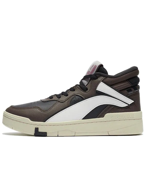 Кроссовки superwave mid Li-Ning — изображение 2 из 4, коричневый/черный/белый