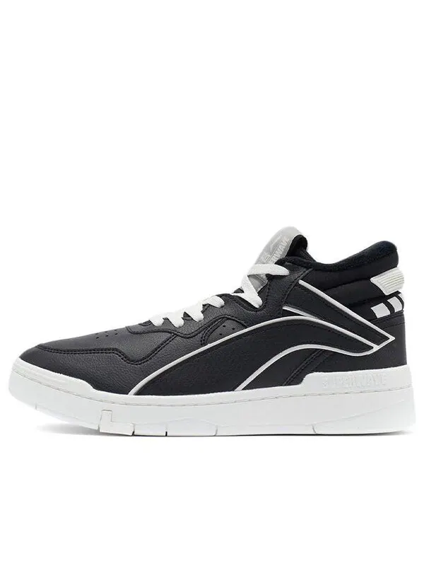 Кроссовки superwave mid Li-Ning — изображение 1 из 3, черный/белый