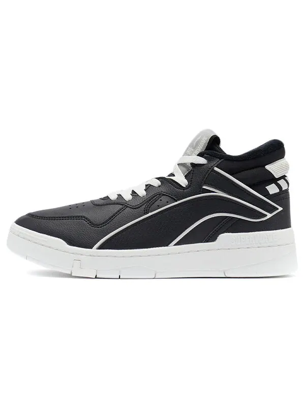 Кроссовки superwave mid Li-Ning — изображение 2 из 3, черный/белый