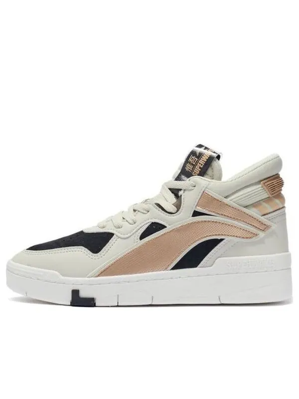 Кроссовки suprewave mid Li-Ning — изображение 1 из 4, белый/черный/золотистый