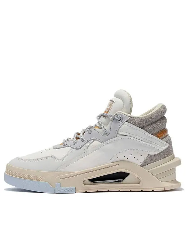 Кроссовки superwave premium mid Li-Ning — изображение 1 из 4, белый/серый