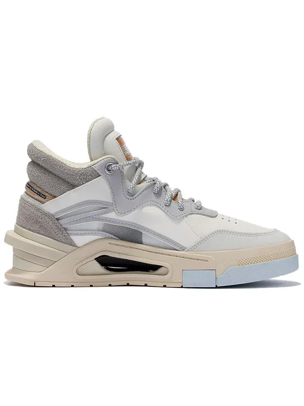 Кроссовки superwave premium mid Li-Ning — изображение 3 из 4, белый/серый