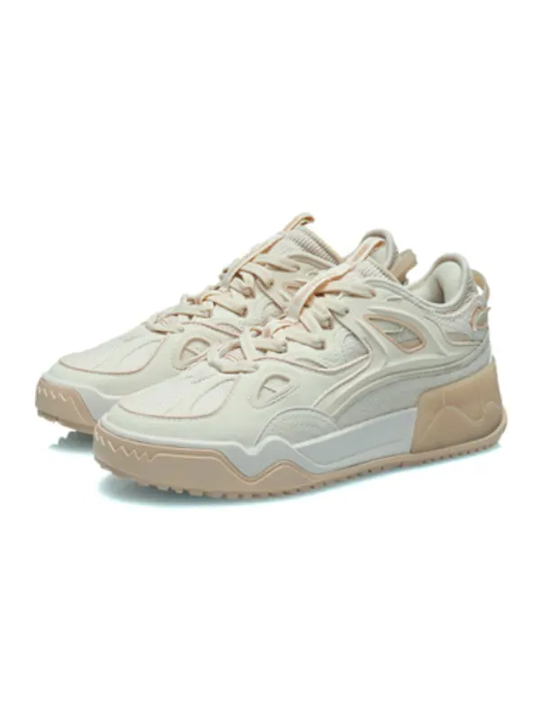 Кроссовки контрфлоу низкие Li-Ning — изображение 3 из 3, белый/серый/розовый