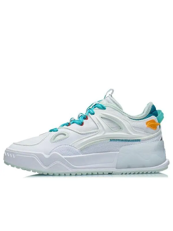 Кроссовки контрфлоу низкие Li-Ning — изображение 1 из 4, белый/зеленый/синий