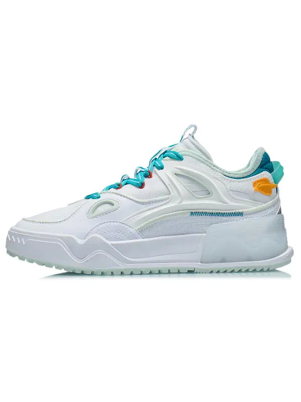 Кроссовки контрфлоу низкие Li-Ning — изображение 2 из 4, белый/зеленый/синий