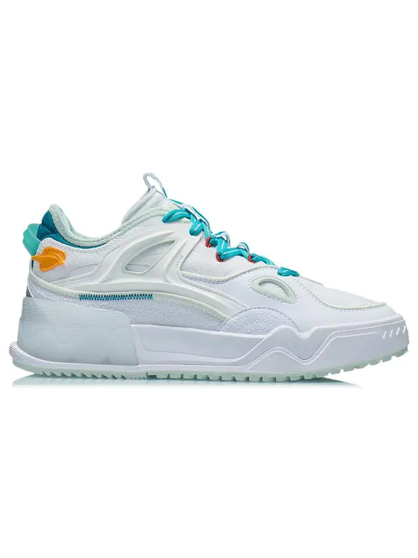 Кроссовки контрфлоу низкие Li-Ning — изображение 3 из 4, белый/зеленый/синий