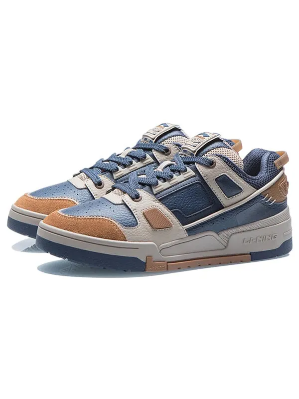 Кроссовки низкие Li-Ning — изображение 3 из 4, бежевый/синий