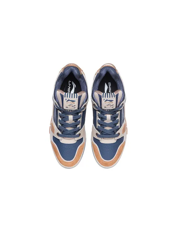 Кроссовки низкие Li-Ning — изображение 4 из 4, бежевый/синий