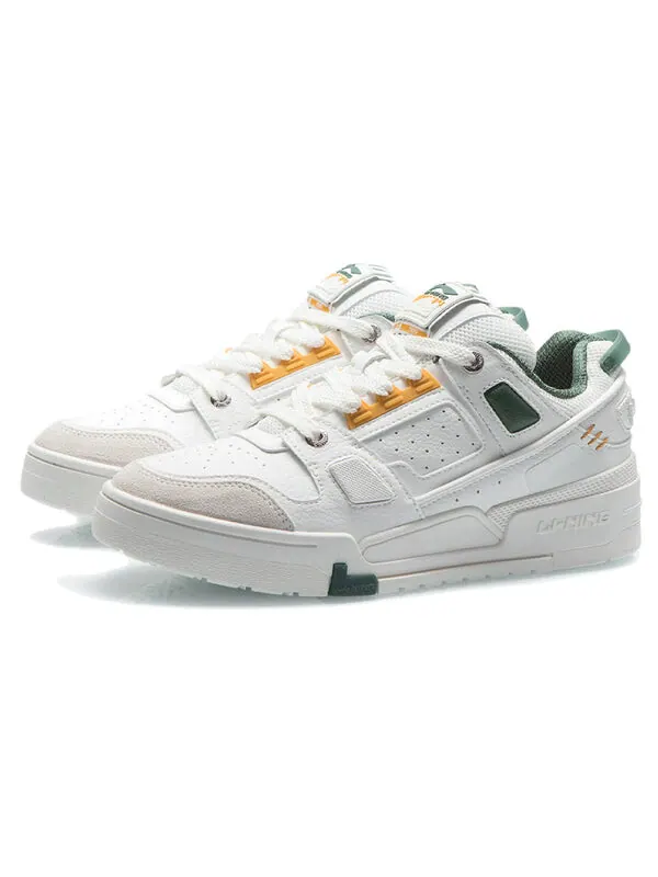 Кроссовки низкие Li-Ning — изображение 3 из 4, белый/оранжевый/зеленый