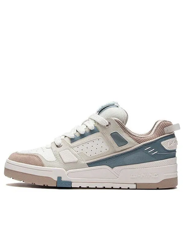 Кроссовки низкие Li-Ning — изображение 1 из 3, бежевый/белый/синий