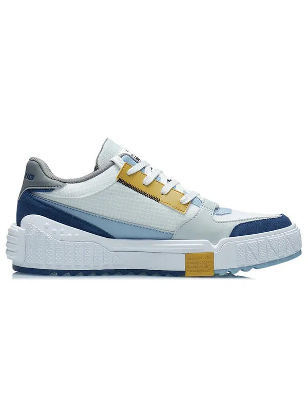 Кроссовки атакуют туз Li-Ning — изображение 2 из 3, белый/синий/желтый