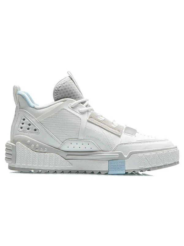 Кроссовки №258 средние Li-Ning — изображение 2 из 4, белый/синий