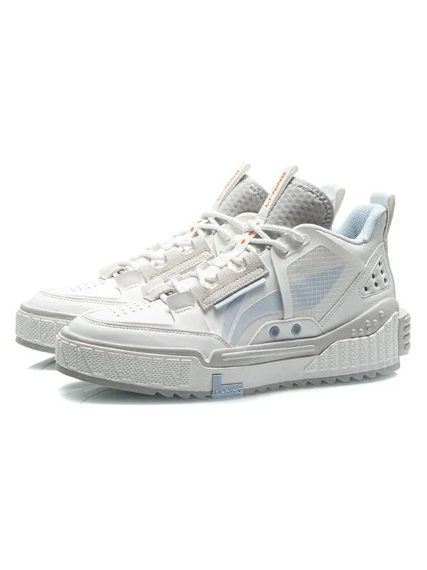 Кроссовки №258 средние Li-Ning — изображение 3 из 4, белый/синий