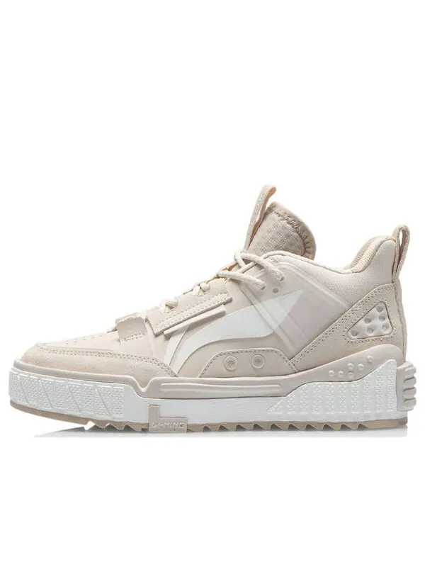 Кроссовки №258 средние Li-Ning — изображение 1 из 4, белый/серый/розовый