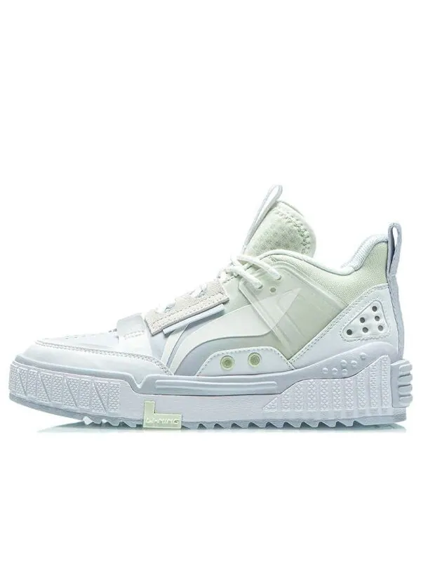 Кроссовки №258 средние Li-Ning — изображение 1 из 4, белый/зеленый