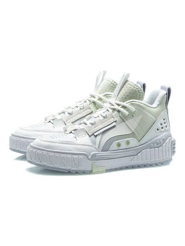 Кроссовки №258 средние Li-Ning — изображение 4 из 4, белый/зеленый