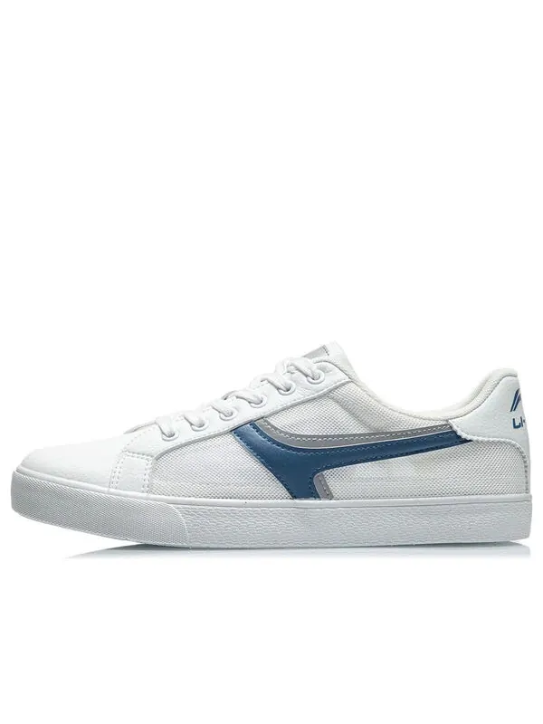 Кроссовки винтажные скейт обувь Li-Ning — изображение 1 из 4, белый/синий