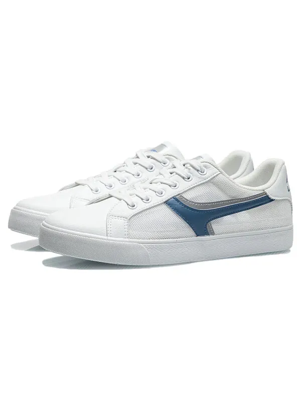 Кроссовки винтажные скейт обувь Li-Ning — изображение 3 из 4, белый/синий