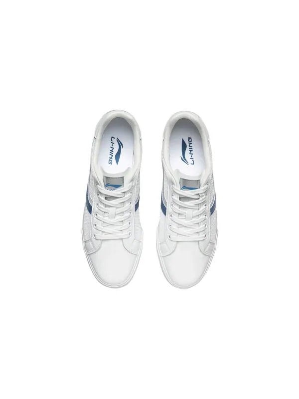 Кроссовки винтажные скейт обувь Li-Ning — изображение 4 из 4, белый/синий