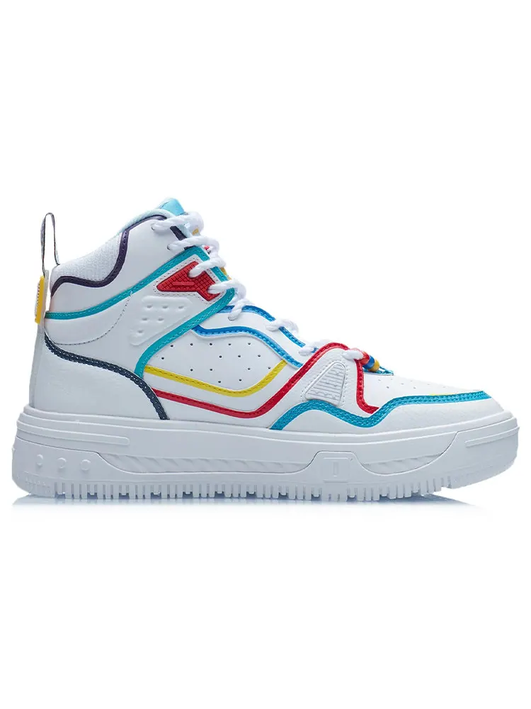 Кроссовки (WMNS) Li-Ning WuXing Show YuXing 'White Blue' — изображение 2 из 5, белый
