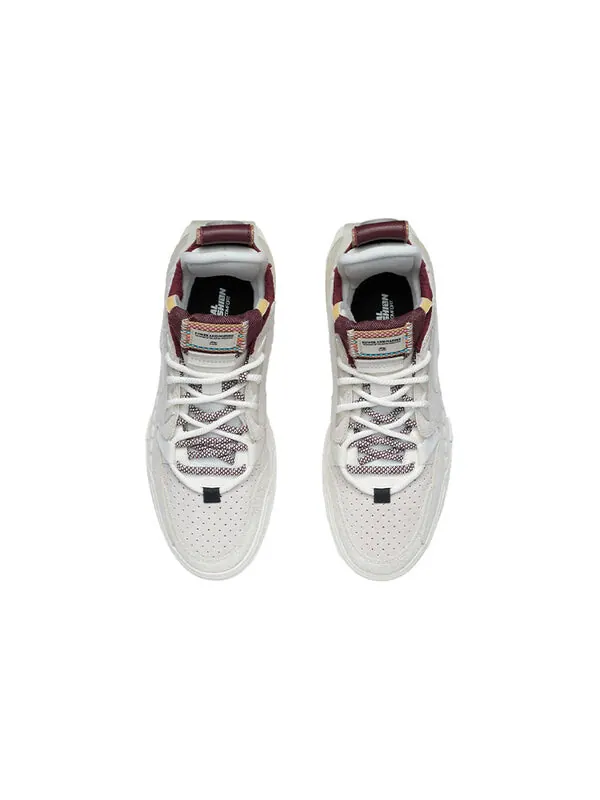 Кроссовки 001 происхождение Li-Ning — изображение 3 из 4, белый/серый/красный