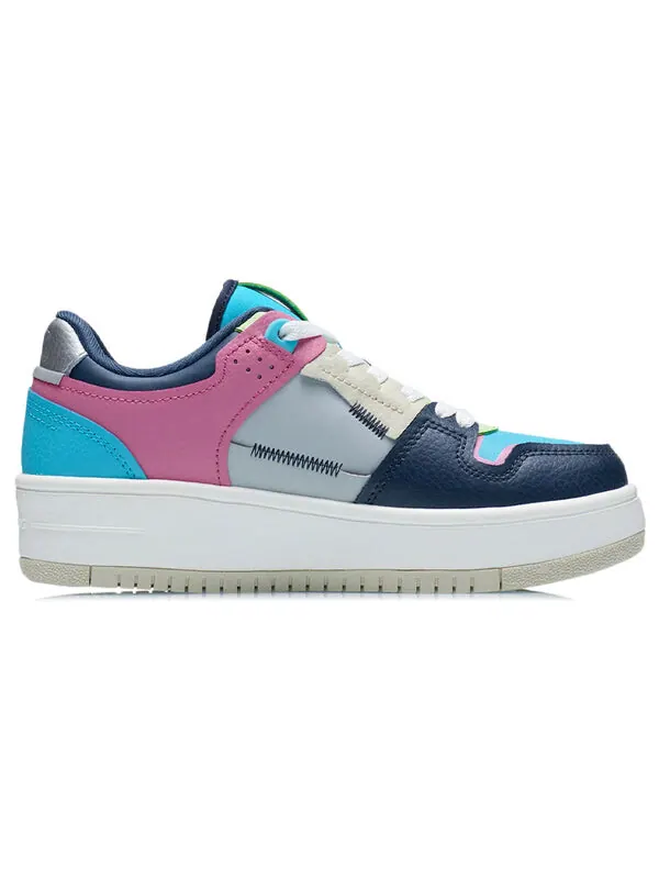 Кроссовки тяньцзи Li-Ning — изображение 2 из 4, синий/зеленый/розовый