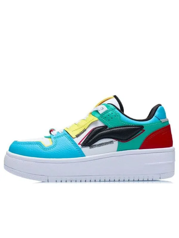 Кроссовки тяньцзи Li-Ning — изображение 1 из 4, белый/синий/зеленый
