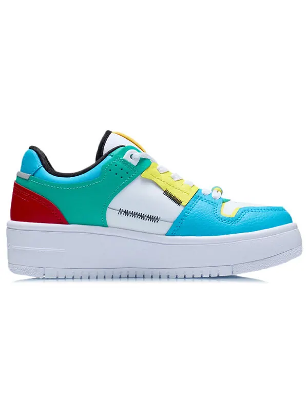 Кроссовки тяньцзи Li-Ning — изображение 3 из 4, белый/синий/зеленый