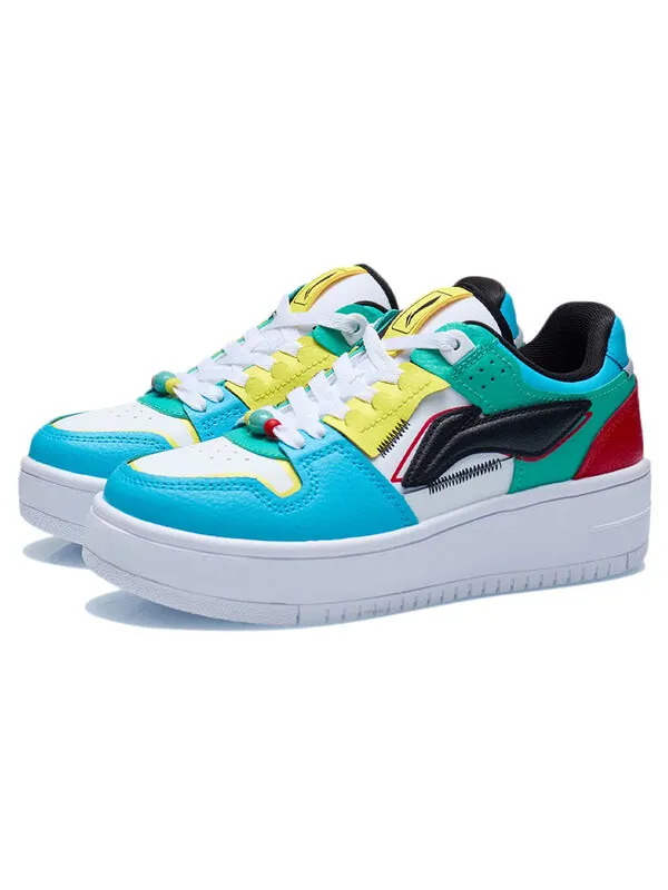 Кроссовки тяньцзи Li-Ning — изображение 4 из 4, белый/синий/зеленый