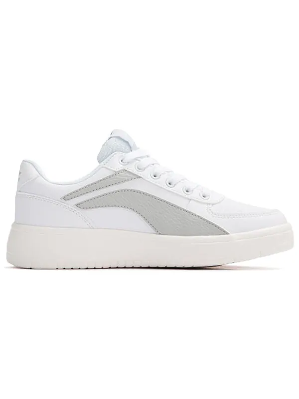 Кроссовки классические скейтбординг Li-Ning — изображение 2 из 4, белый/серый