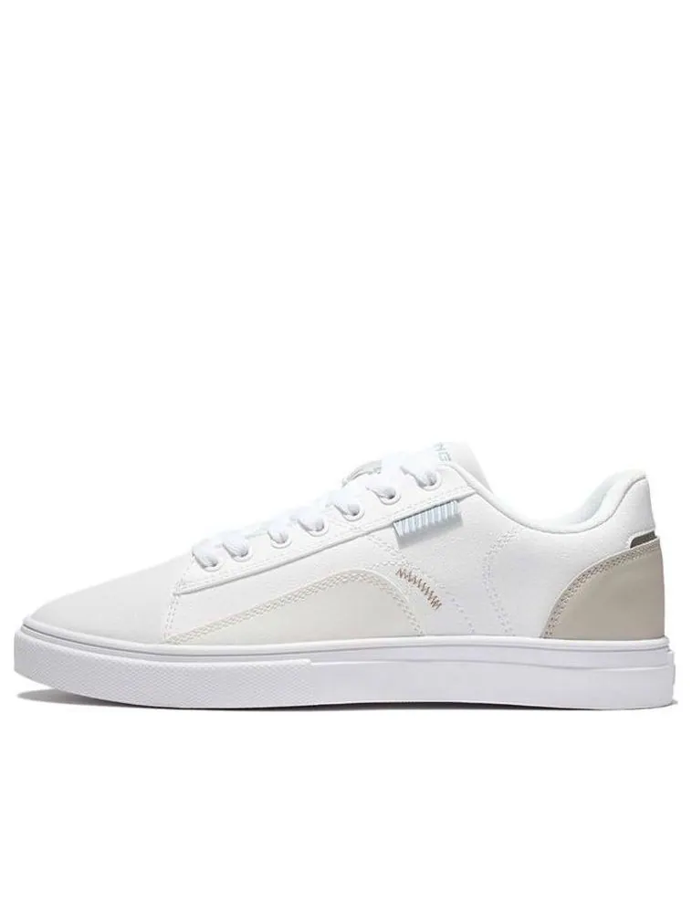 Кеды (WMNS) Li-Ning Classic Skateboarding Low 'White' — изображение 1 из 7, серый