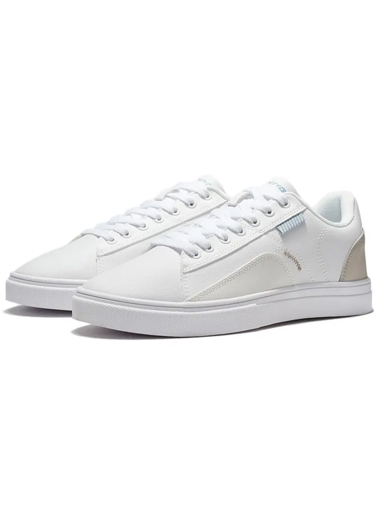 Кеды (WMNS) Li-Ning Classic Skateboarding Low 'White' — изображение 3 из 7, серый