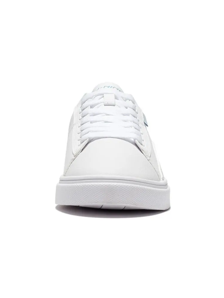 Кеды (WMNS) Li-Ning Classic Skateboarding Low 'White' — изображение 5 из 7, серый
