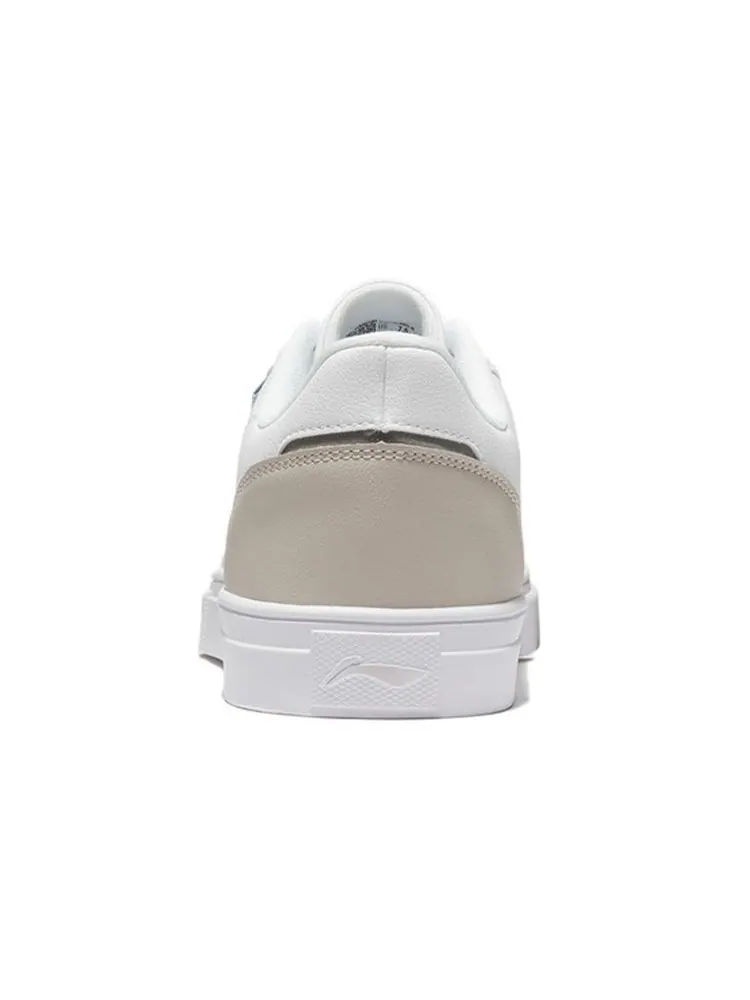Кеды (WMNS) Li-Ning Classic Skateboarding Low 'White' — изображение 6 из 7, серый