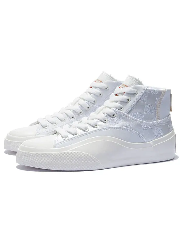 Кроссовки vulc hi Li-Ning — изображение 3 из 4, белый