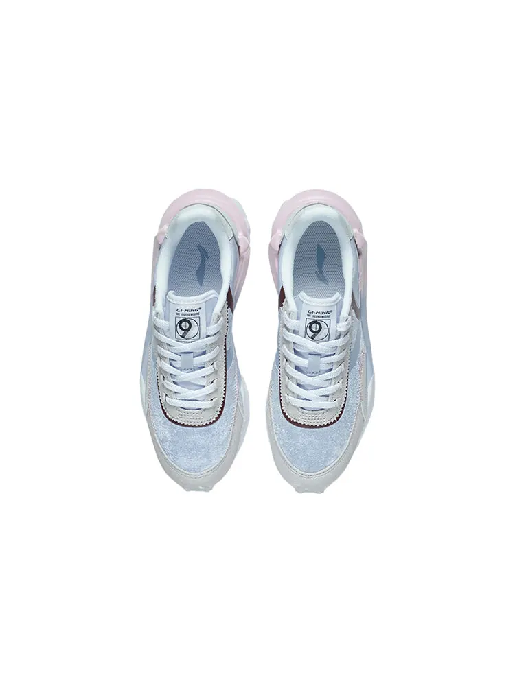 Спортивные кроссовки (WMNS) Li-Ning Eternal 92 'Light Grey Pink' — изображение 4 из 7, серый
