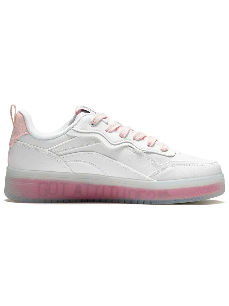 Кеды (WMNS) Li-Ning Sport Leisure Low x Disney 'White' — изображение 2 из 7, белый