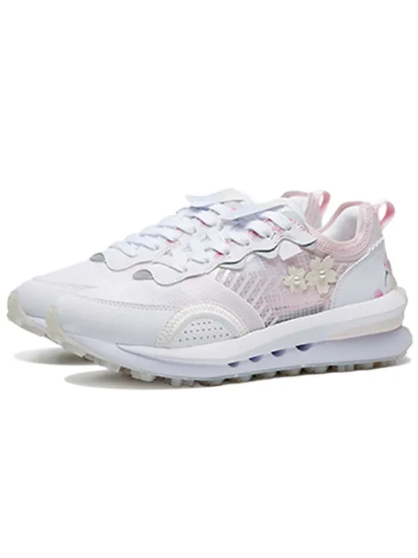 Кроссовки v2 sakura training lifestyle shoes Li-Ning — изображение 2 из 3, белый/розовый