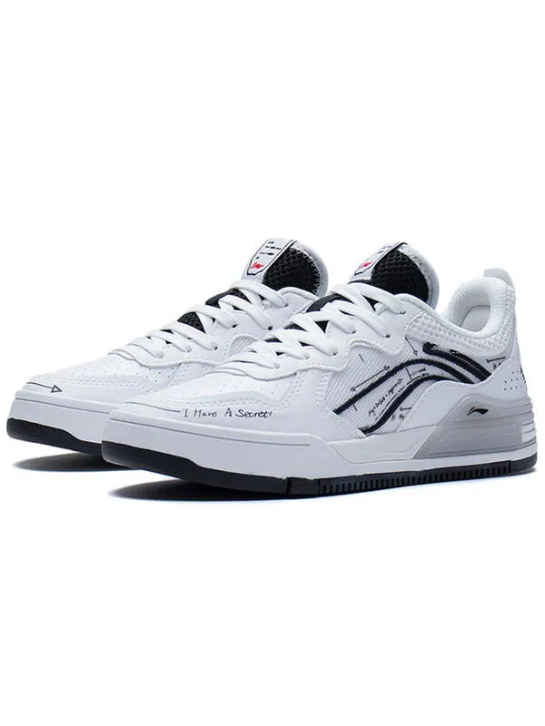 Кроссовки волна v1 Li-Ning — изображение 3 из 4, белый/черный
