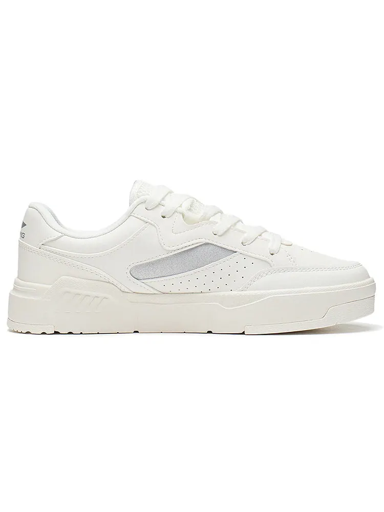 Кеды (WMNS) Li-Ning Ace 'White' — изображение 2 из 7, серый