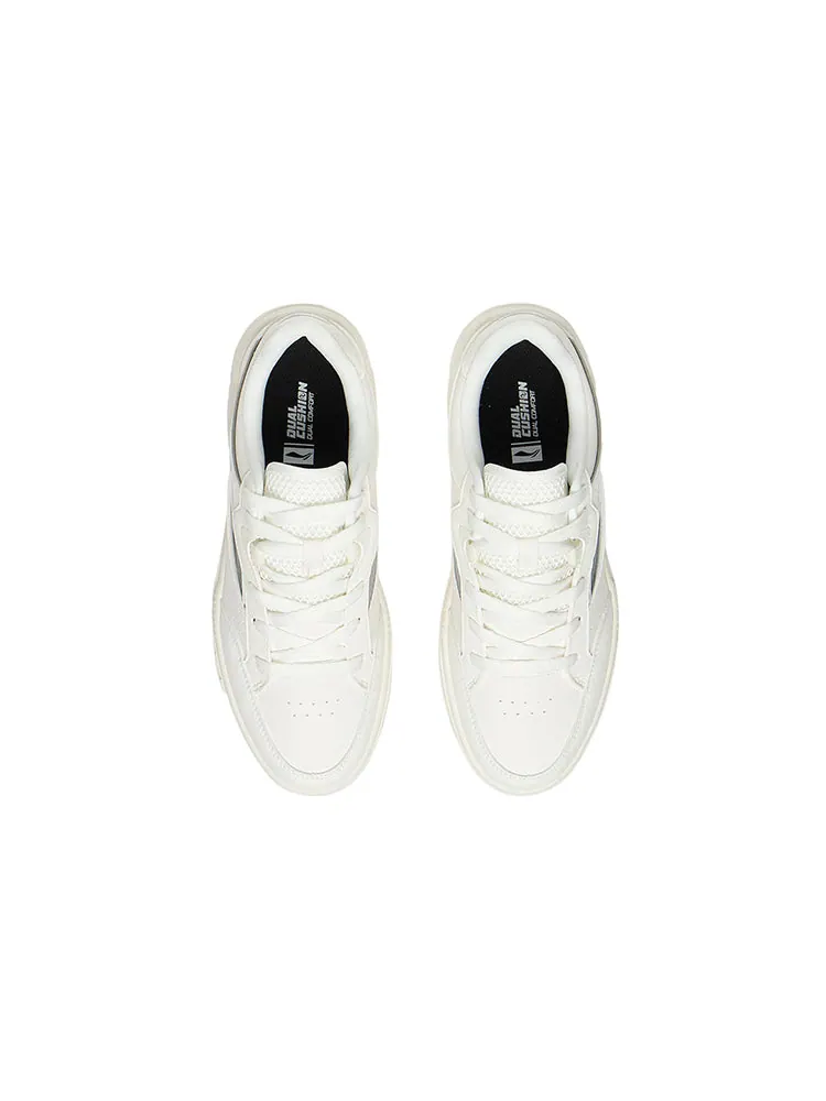 Кеды (WMNS) Li-Ning Ace 'White' — изображение 4 из 7, серый