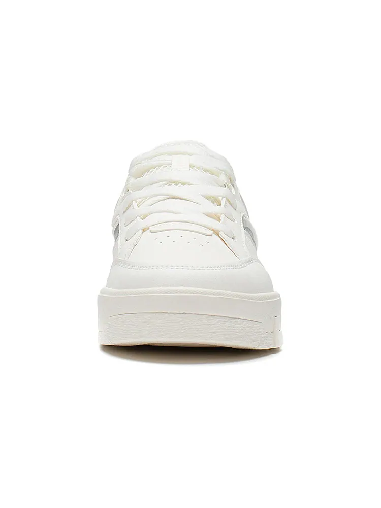 Кеды (WMNS) Li-Ning Ace 'White' — изображение 5 из 7, серый