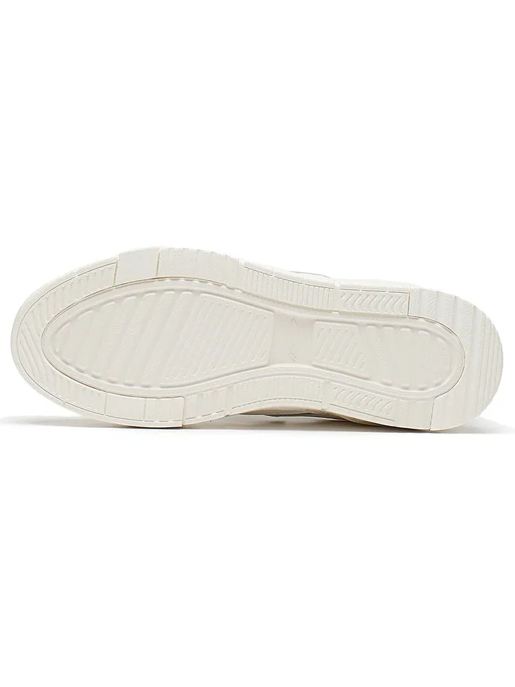 Кеды (WMNS) Li-Ning Ace 'White' — изображение 7 из 7, серый