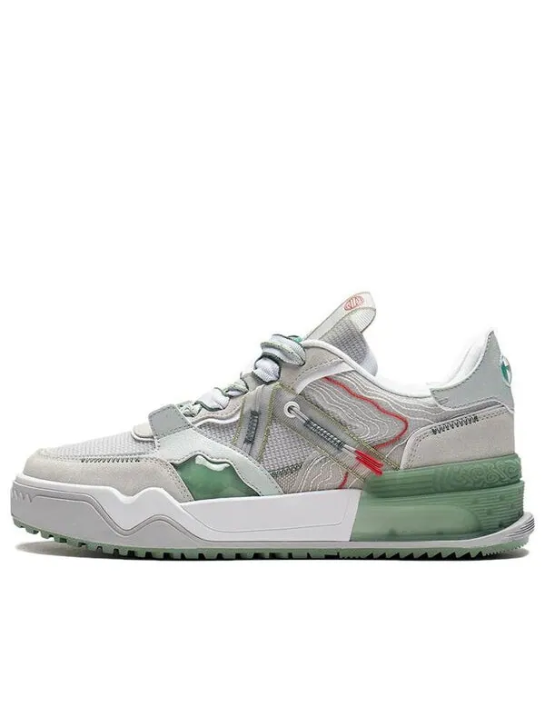 Кроссовки cf flash star Li-Ning — изображение 1 из 4, серый/зеленый/белый