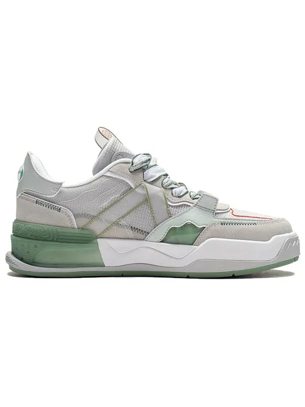 Кроссовки cf flash star Li-Ning — изображение 2 из 4, серый/зеленый/белый