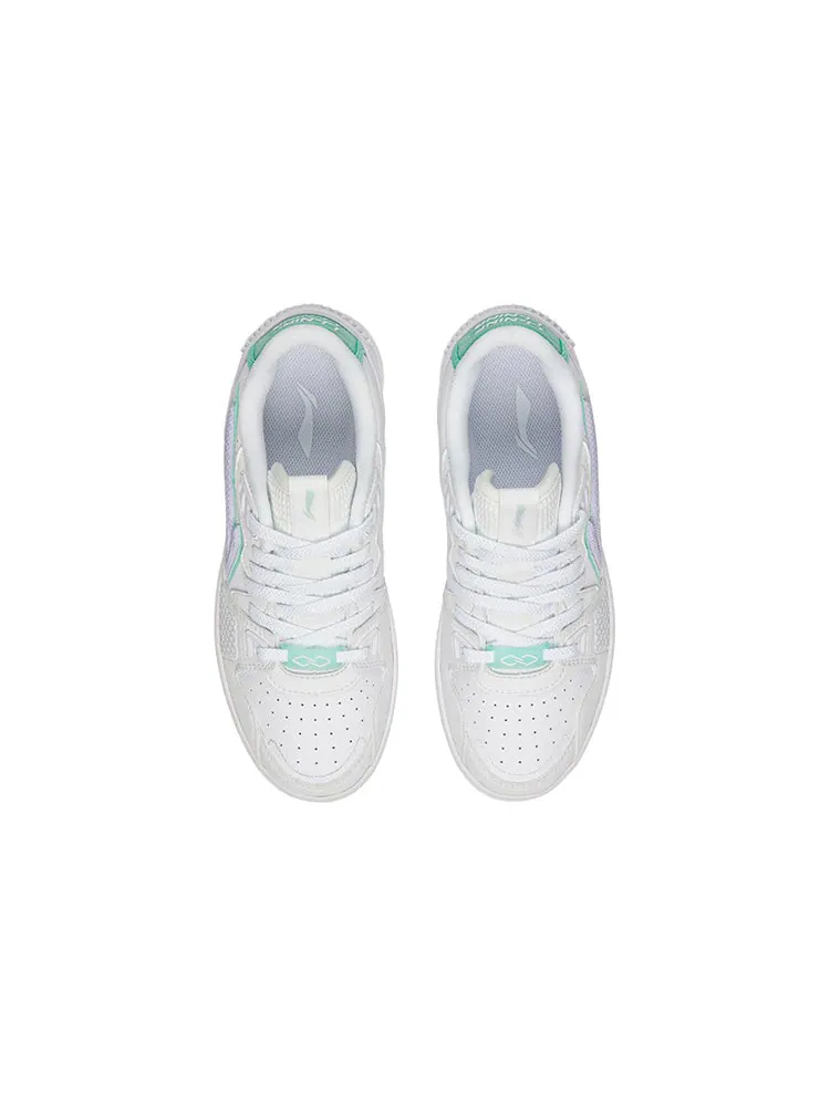 Кеды Li-Ning Classic Leisure 'White Grey' — изображение 4 из 5