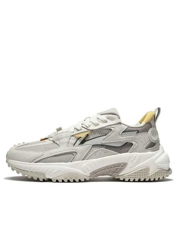 Кроссовки юэчуань Li-Ning — изображение 1 из 4, серый/бежевый белый