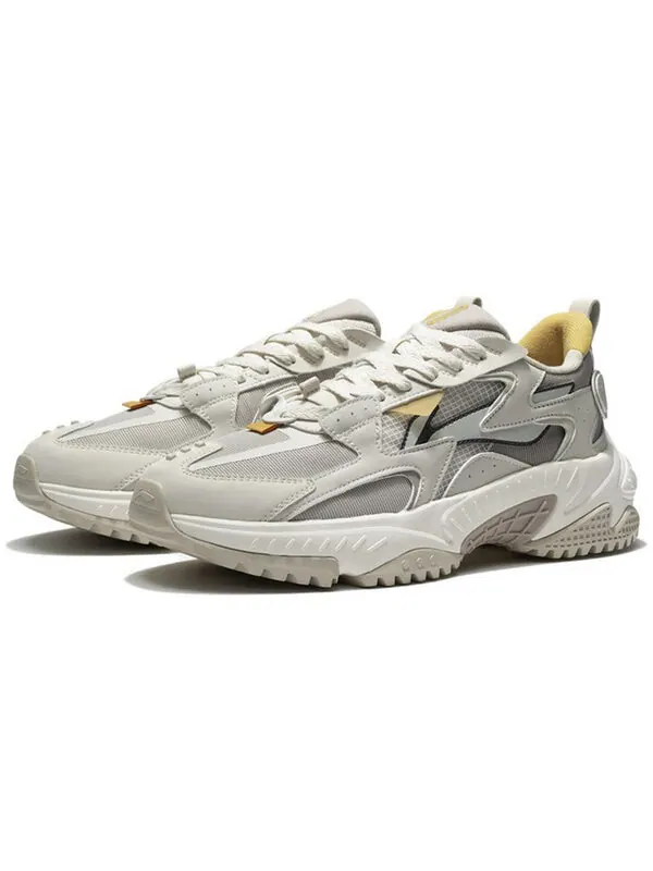 Кроссовки юэчуань Li-Ning — изображение 3 из 4, серый/бежевый белый